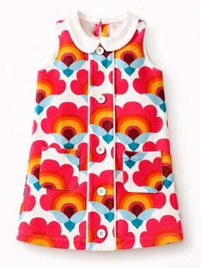 Girl’s Retro Rainbow Mod Dress